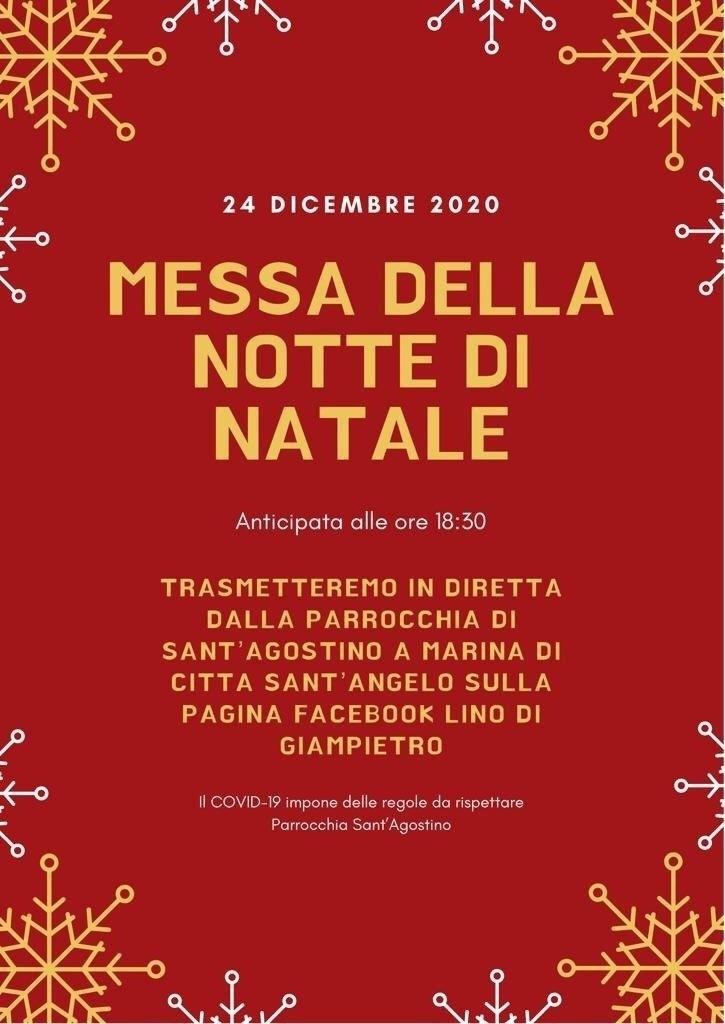 Messa notte di Natale 2020