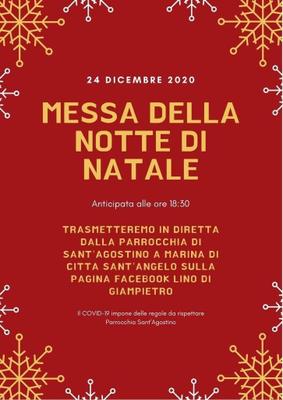 Messa notte di Natale 2020