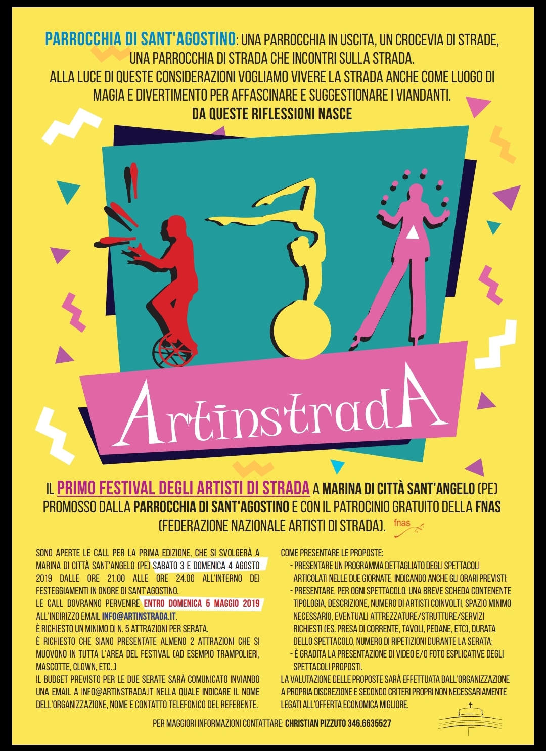 ARTINSTRADA: Il primo festival degli artisti di strada